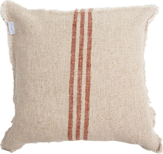 Soulworks Throw Pillow Cover Verve Terra 45x45cm Soulworks Throw Pillow Cover Verve Terra 45x45cm