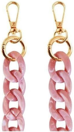 Zanae Phone Necklaces Tortoise Shell Lady Pink L