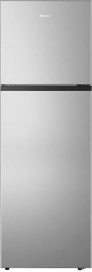 Hisense Ψυγείο Δίπορτο 249lt Total NoFrost Υ167.6xΠ55xΒ56.7εκ. Inox RT327N4ACE