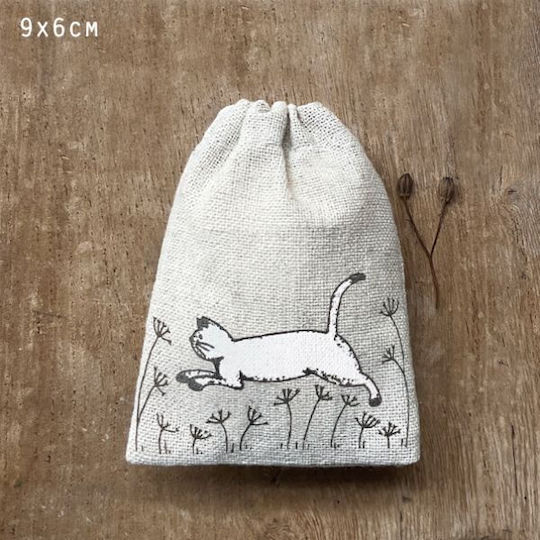Synchronia Stoff Beutel für Geschenke Mehrfarbig 6.5x8.5cm.