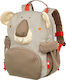 Sigikid School Bag Backpack Kindergarten Gray with Water Bottle Holder 5.2Liters