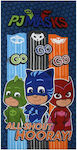 Kids Beach Towel Pj Masks 70x140cm Multicolor