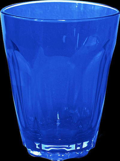Baci Milano Set of Glasses Water made of Plastic in Turquoise Color 6pcs