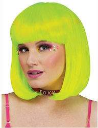 Carnival Wig Square Yellow