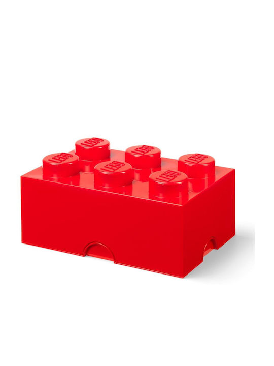 LEGO Παιδικό Κουτί Αποθήκευσης από Πλαστικό Κόκκινο 37.5x25x18cm