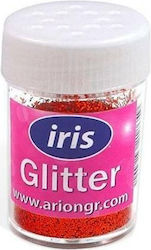 Roter Glitzer Salzstreuer 8gr Iris