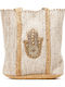 Green Women's Beach Bag 14-0236 Utah Fabric Beige