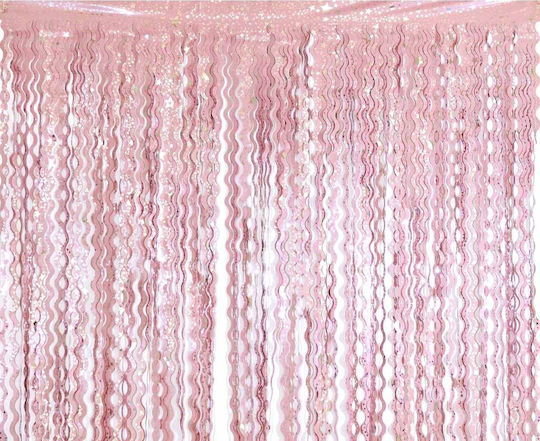 GoDan Party Decorations Curtain in Pink Colour 100cm