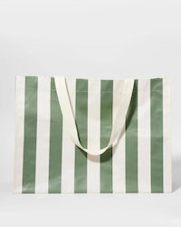 Sunnylife Fabric Beach Bag Green