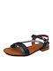 Sandale Casual Damă Anatomici Din Piele Negre