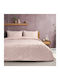 Beauty Home Set Coverlet Queen Size from Cotton & Polyester Somon 220x240cm 3pcs