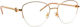 Elie Saab Women's Metal Prescription Eyeglass Frame Gold ES 047 DDB/18