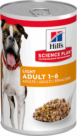 Hill's Sp Canine Wet Dog Food Adult Light Chicken 370gr