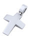 Iris Gold Men's White Gold Cross 14K