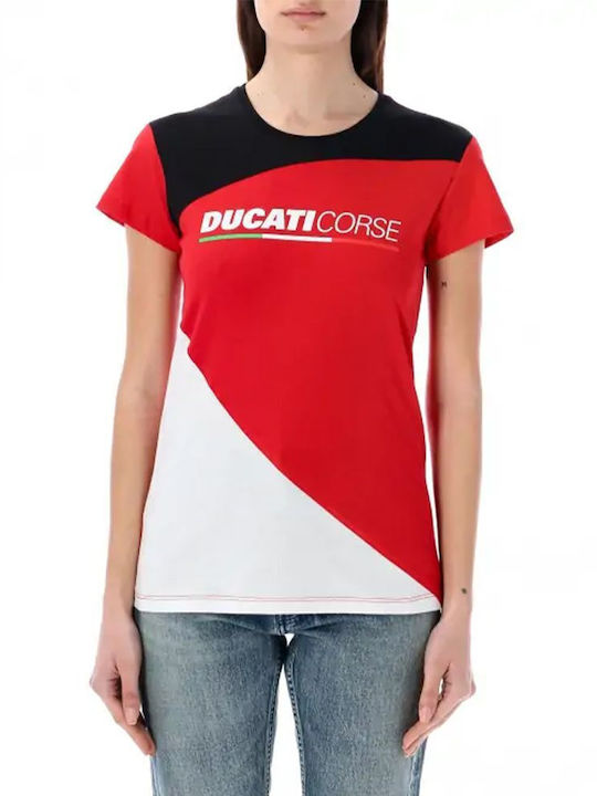 Ducati Damen T-Shirt Multicolor