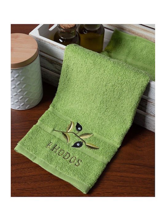 Towel in Green Color 70cm 1pcs