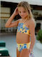 CL Kinder Badeanzug Bikini Gelb