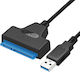 Adapter Sata 2.5 Inch Ssd Hard Drive Usb 3.0 Black