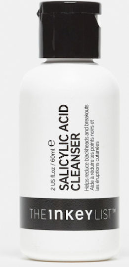The Inkey List Acid Flüssig Reinigung Gesicht für Akne-anfällige Haut 60ml