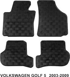 Комплект отпред и отзад 4 бр за Opel Astra Volkswagen Golf V 2003-2008 Черни