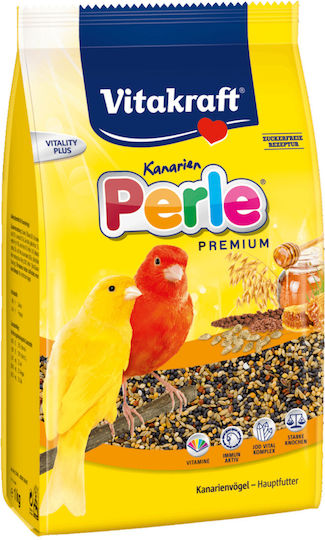 Vitakraft Canary Pearl Basic High Quality Canary Food 500g Pouch