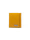 Mentzo L301 Μικρό Δερμάτινο Γυναικείο Πορτοφόλι με RFID Κίτρινο