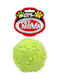 Pet Nova Tpr Soundball Yellow 6cm