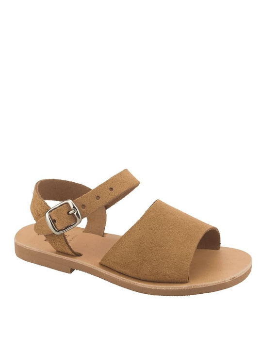 XX Sandale Copii Camel Suede