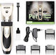 Nobleza Pet Electric Clipper Dog Cat Grooming Machine 4 Combs 17.6x4.5x4.2cm