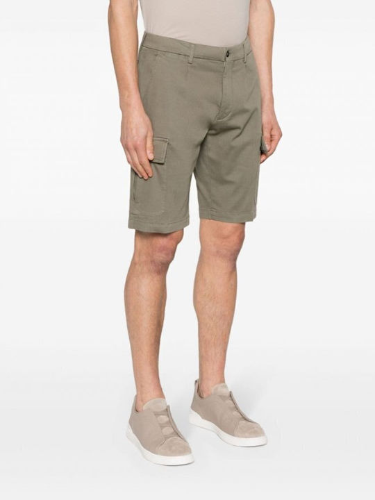 CC Collection Corneliani Herrenshorts Cargo Grün