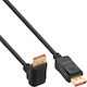 InLine Cable DisplayPort male - DisplayPort male 3m Μαύρο (17153U)