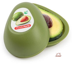 Plastic Avocado Food Container 10x13x5.5cm Forhome 641325 Home