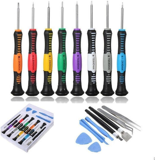 16-Piece Tool Set for Mobile Phones iPhone 4/5 Samsung Sony HTC