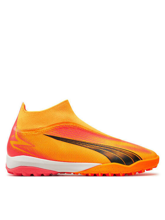 Puma Ultra Match+ LL TT Ψηλά Ποδοσφαιρικά Παπούτσια με Σχάρα Κίτρινα