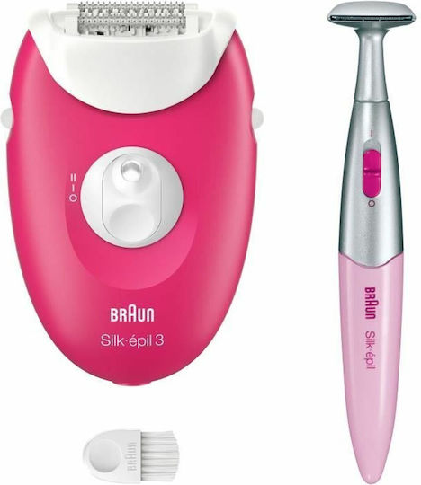 Braun Silk Epil 3 Σετ Αποτρίχωσης Epilator για Σώμα & Μπικίνι S71001369