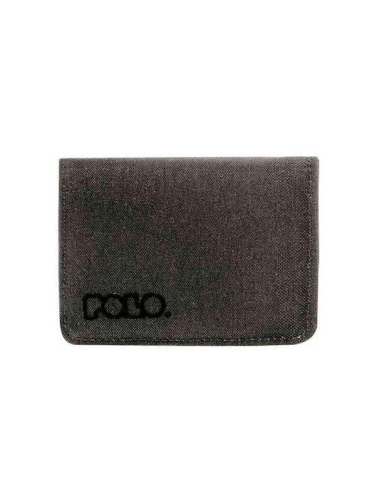 Polo Ανδρικό Πορτοφόλι Καρτών με RFID Γκρι