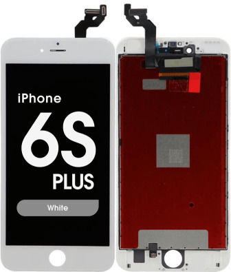 Ecran de înlocuire pentru telefon mobil Iphone 6s Plus Lcd + Touch Alb, compatibil Oem
