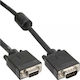 InLine Cable VGA male - VGA female Μαύρο 1m (17701B)