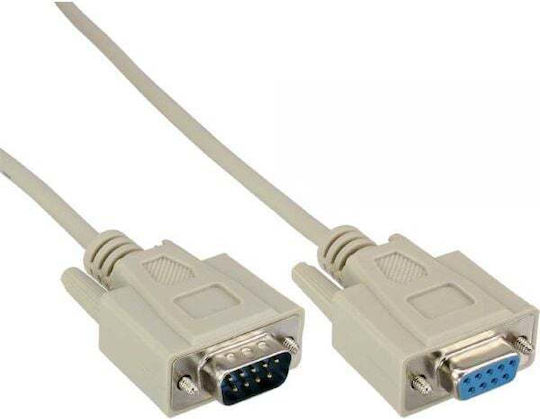 InLine VGA male to VGA female Gray 10m Cable (12210)