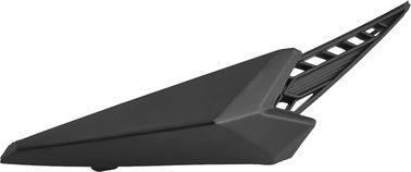 Znen Right Motorcycle Plastic Part Black 1pcs