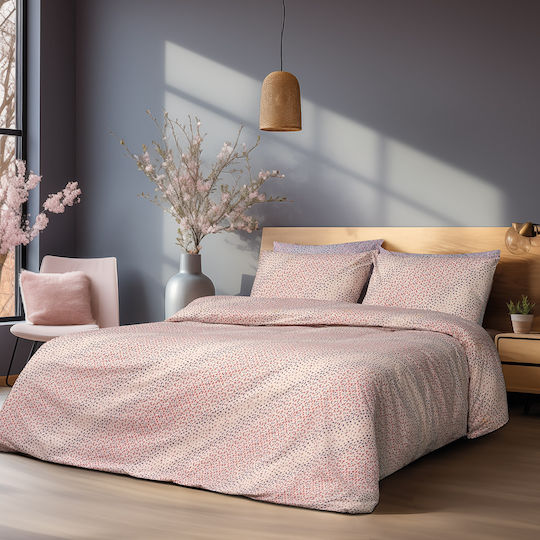 Beauty Home Σετ Μονό 160x240εκ. Σομόν 2τμχ Beauty Home Σετ Μονό 160x240εκ. Σομόν 2τμχ