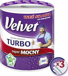 Velvet Χαρτί Κουζίνας Ρολό 3 Φύλλων Velvet Χαρτί Κουζίνας Ρολό 3 Φύλλων
