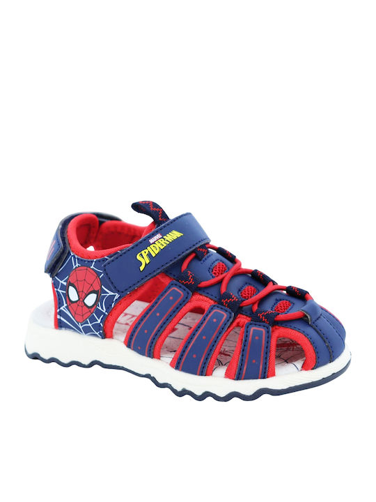 Disney Spiderman Sandale Copii Albastru Marin Disney Spiderman Sandale Copii Albastru Marin