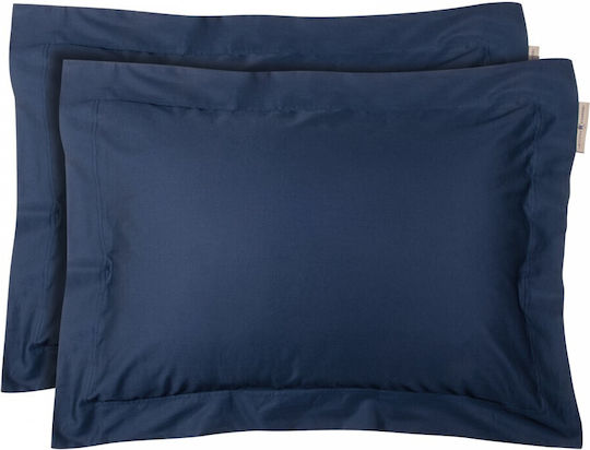 Greenwich Polo Club 2261 Kissenbezug-Set Oxford Blau 50x70cm.