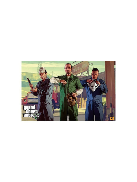 Αφίσες Poster Gta V Χαρτί 40x30cm