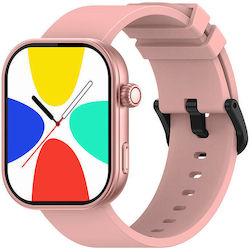 Zeblaze Btalk Plus Smartwatch με Παλμογράφο (Ροζ)