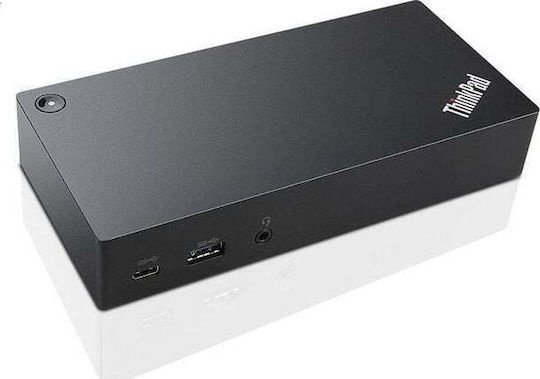 Lenovo ThinkPad Dock / USB-C Docking Station mit DisplayPort 4K Ethernet Schwarz