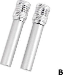 Autoline B Car Door Decorative Locks in Silver Color