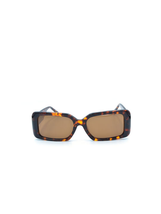 Gianfranco Ferre Sonnenbrillen mit Braun Schildkröte Rahmen und Braun Polarisiert Linse GFF1405 004