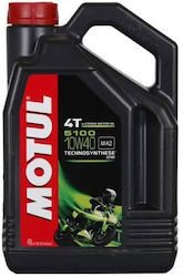 Motul 5100 Λάδι Μοτοσυκλέτας για Τετράχρονους Κινητήρες 10W-40 4lt